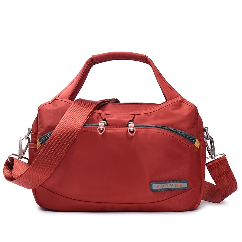 Fouvor décontracté fourre-tout sacs Messenger sac étanche hommes ceinture sac Oxford Zipper sac bandoulière pour homme directe