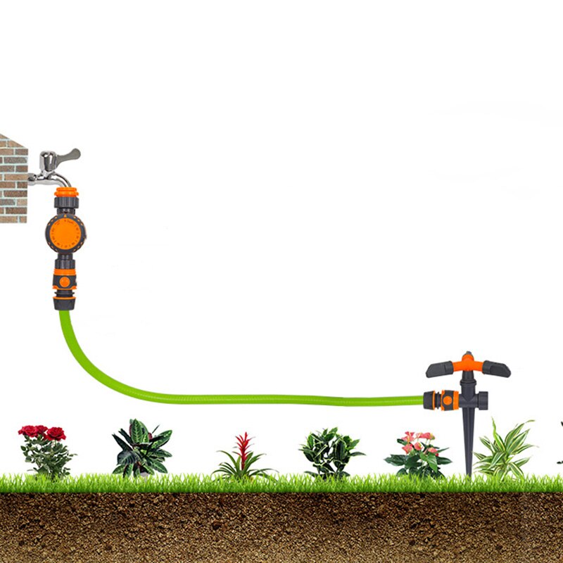Temporizador de água eletrônico automático jardim controlador de irrigação válvula elétrica jardim temporizador de água display sistema de rega