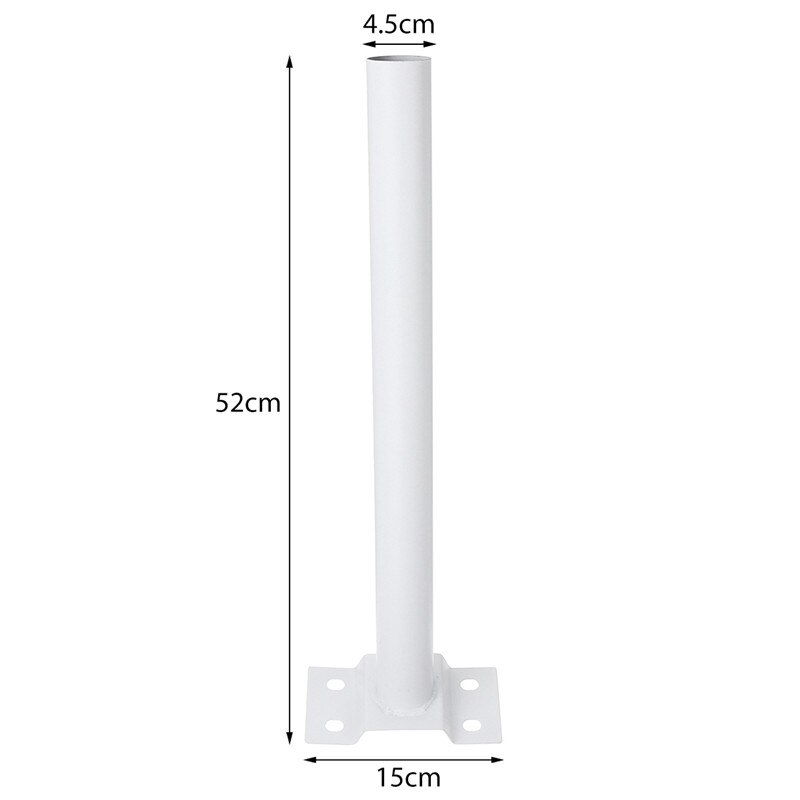 50CM Montage Licht Pole Ondersteuning Beugel voor LED Zonne-straat Licht Sensor Buitenverlichting Garden Wandlamp