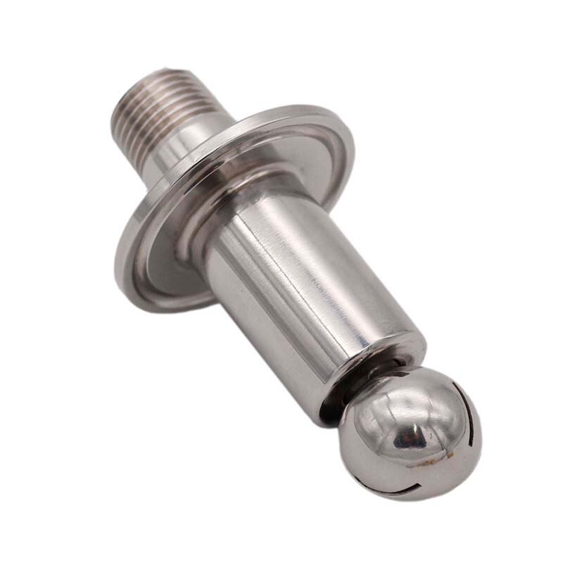 Micro Spray Ball Rotating CIP 1/2"BSP Connection 1.5"TC(50.5mm) Homebrew Beer Tank 304 Stainless Sanitary Homebrew Beer Hardware