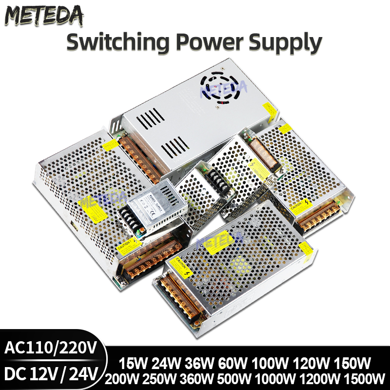 DC 12 V 24V zasilacz impulsowy 2A 3A 4A 5A 8A 10A 15A 20A 25A 30A 40A moc transformatora zasilacz 12 V V 220V robić 12 V AC-DC