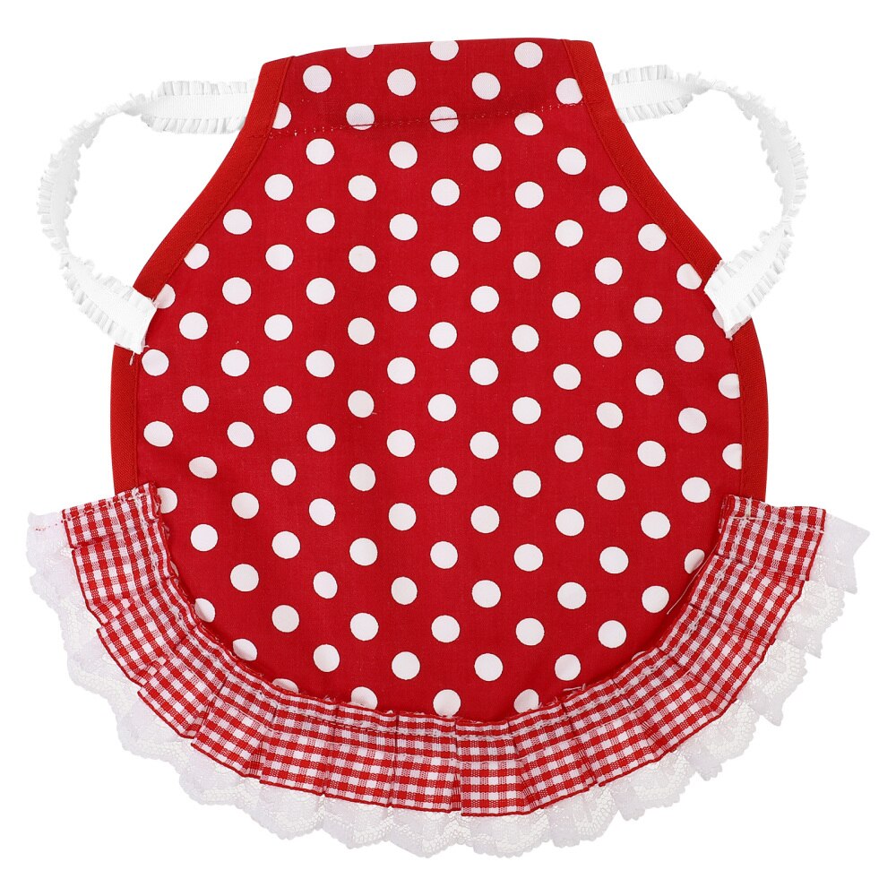 Chicken Feather Protection Back Wing Protector Cloth Hen Chicken Saddle Apron: Red