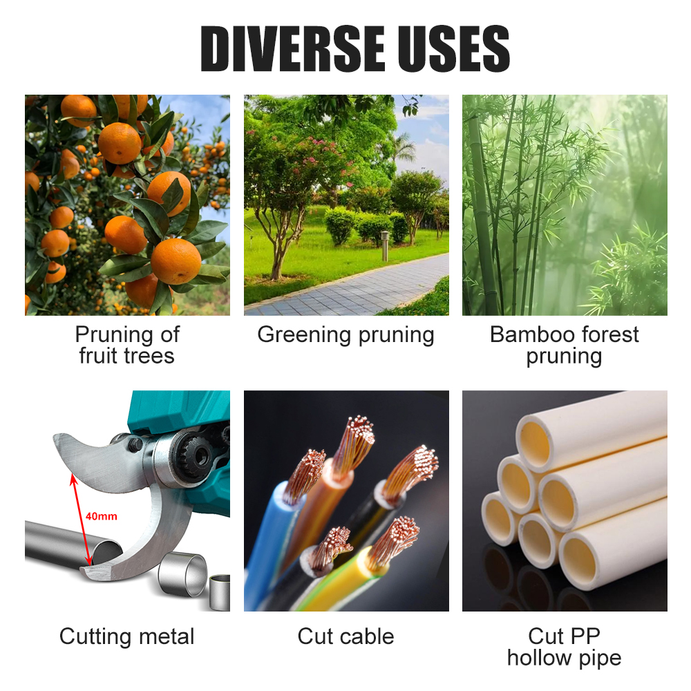 Kamolee Sk5 40Mm Elektrisch Schaaraccessoire Mes Hoge Sterkte Hoge Hardheid Snoeitakken Tuingereedschap