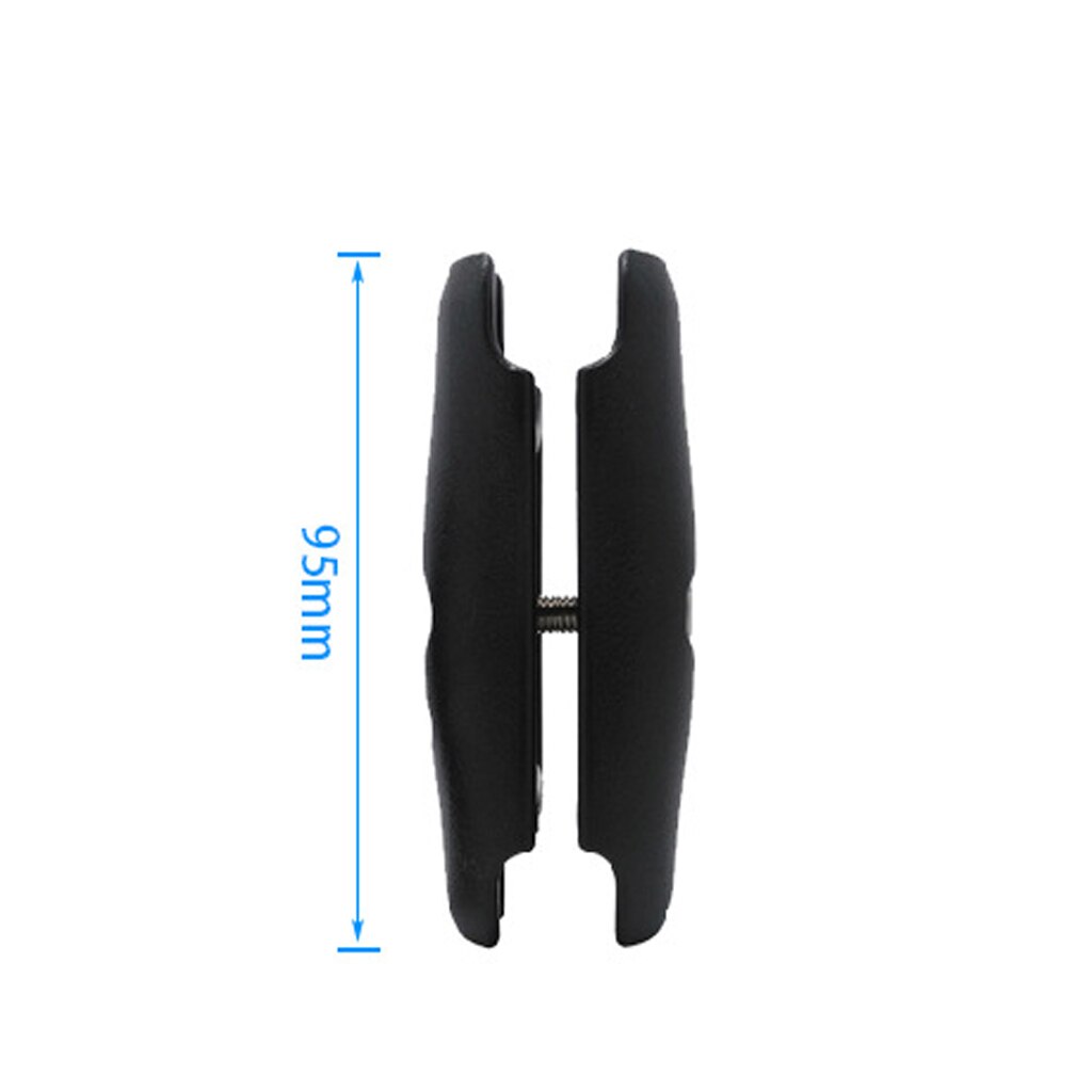 65mm o 95mm brazo de doble toma largo corto para Bases de bola de 1 pulgada para Gopro Cámara bicicleta motocicleta soporte de teléfono para montaje de Ram: D   95mm