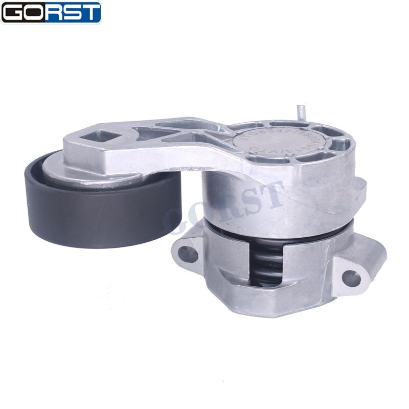 6C1Q6A228AB Car V-ribbed Belt Drive Tensioner Lever Deflection Guide Pulley For Ford Transit Fiat Citroen Peugeot 9658142780