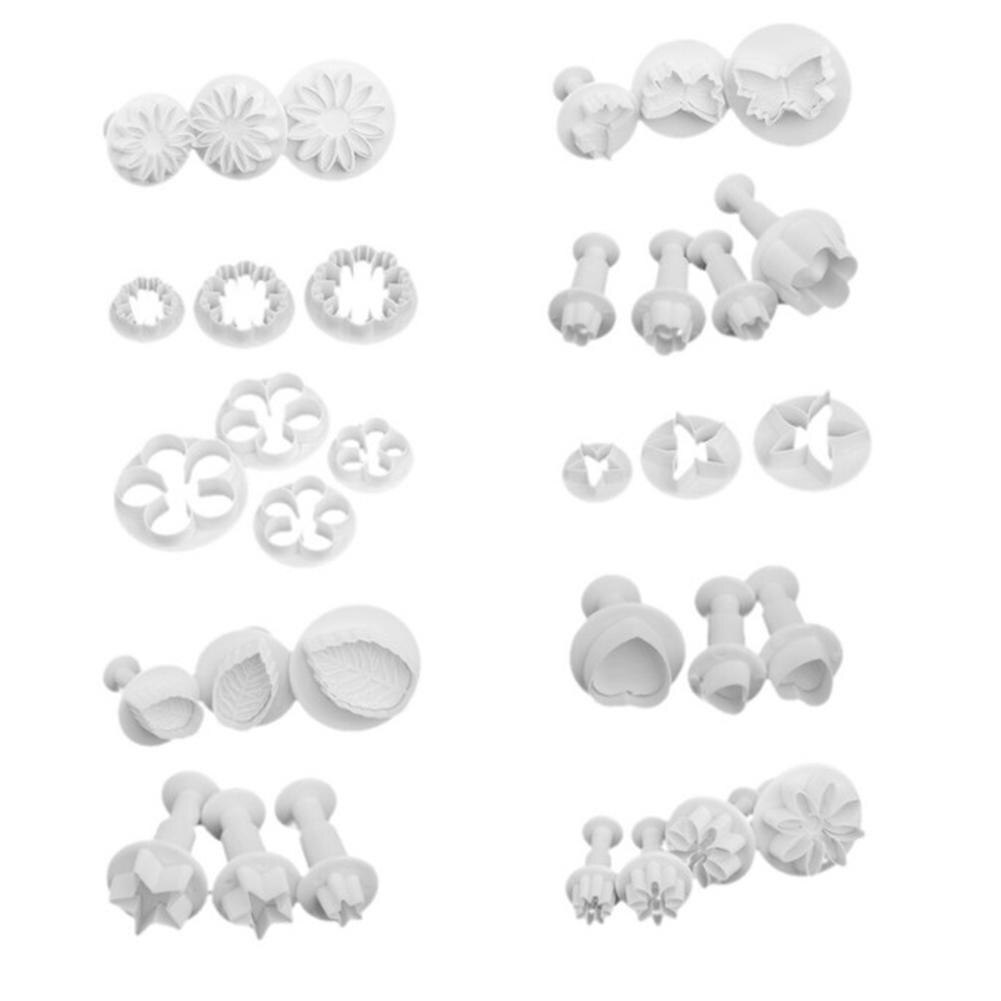 Fondant Cake Making Tool Flower Tools Accessoires Decorating Molding Kit Baking Flower Tools Kit For Cookie Kitchen Patisse M3G9