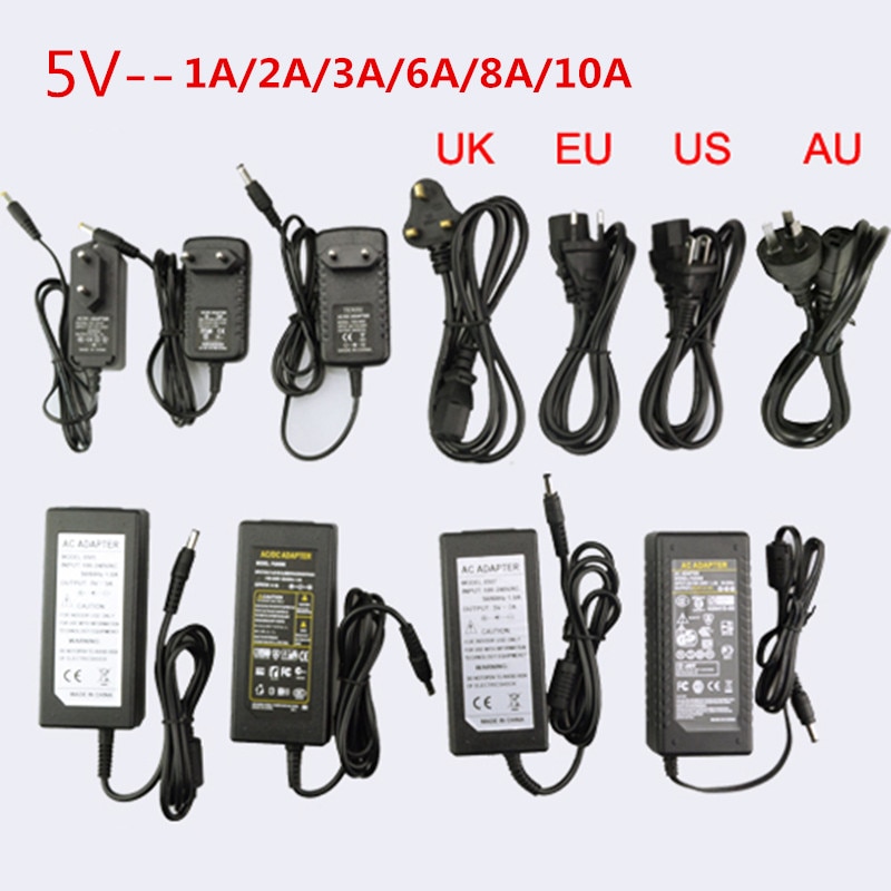 Verlichtingstransformator  ac110v-240v naar  dc 5v 12v 24v voedingsadapter 2a 6a 8a 8.5a 10a led strip schakelaar driver