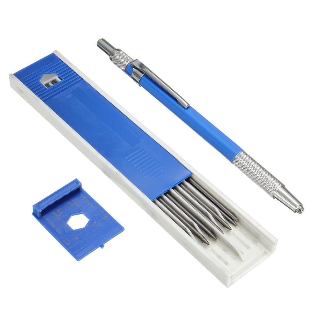 2mm 2b blyantholder automatisk mekanisk blyanttegning tegneautomatisk blyant med 12 ledninger skolerekvisita