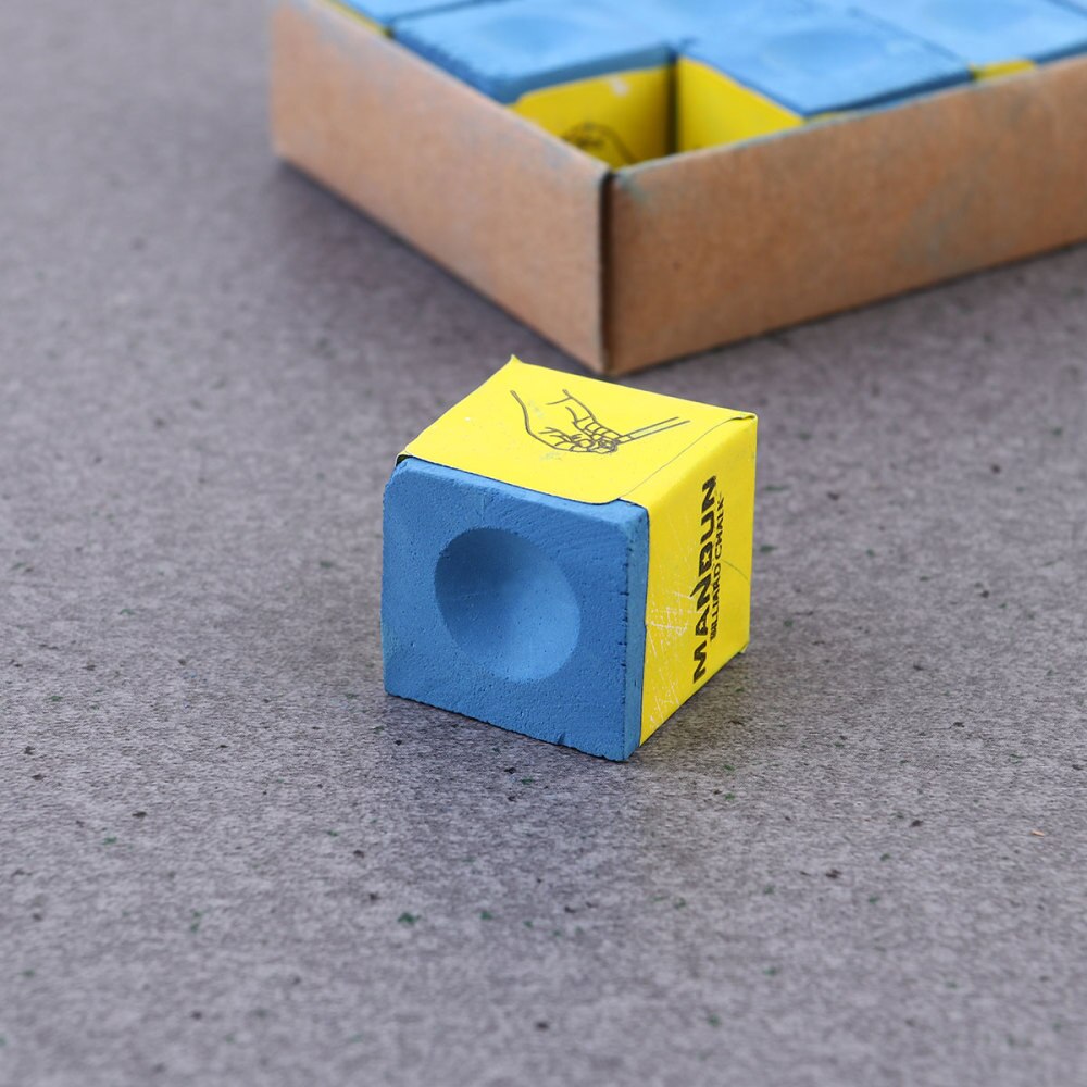 12PCs Cue Chalk Useful Billiards Chalk Table Billiard Chalk Wiping Chalk Billiard Supplies for Billiard