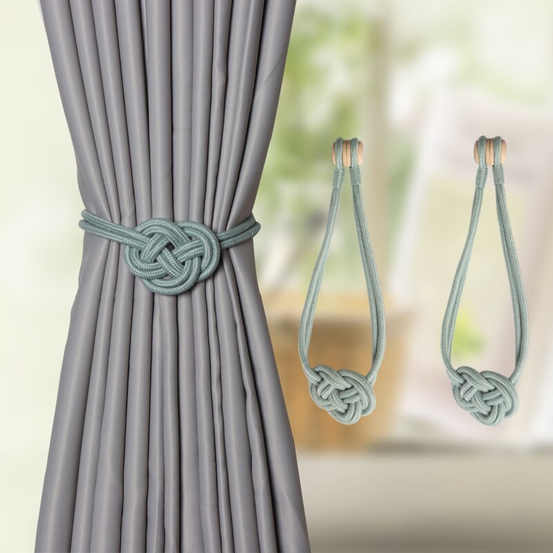 Zollor-hebilla magnética para cortina, Clip magnético para barra de cortina, cinturones colgantes, accesorios de cuerda, 1 ud.