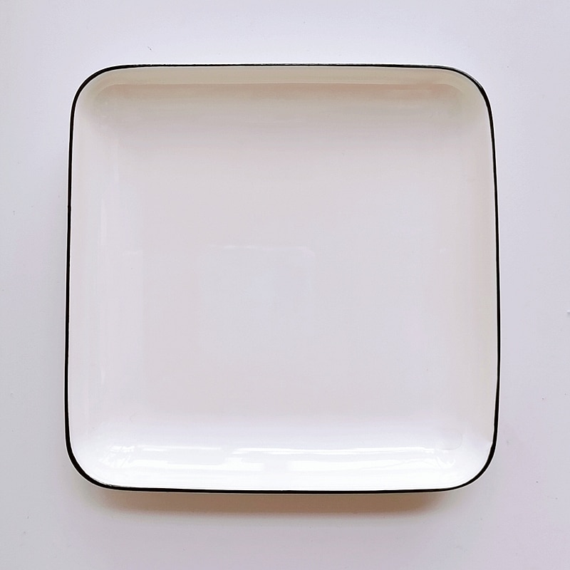 Ceramic palette Watercolor Painting Dish White Porcelain Color Palette Art Supplies Office profession painting Ceramic supplies