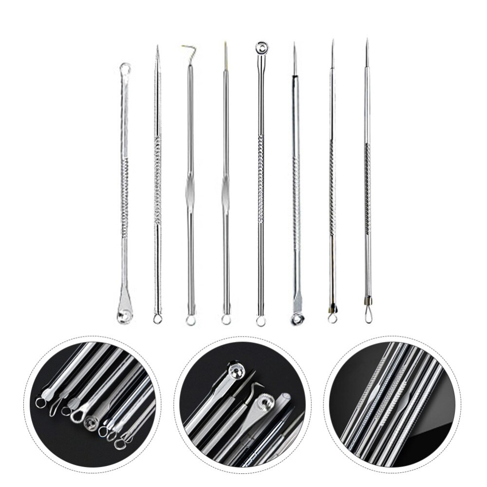 2 sets naalden mee-eter naald roestvrij staal acne pin acne pin voor gezicht doe-het-zelf thuis thuis