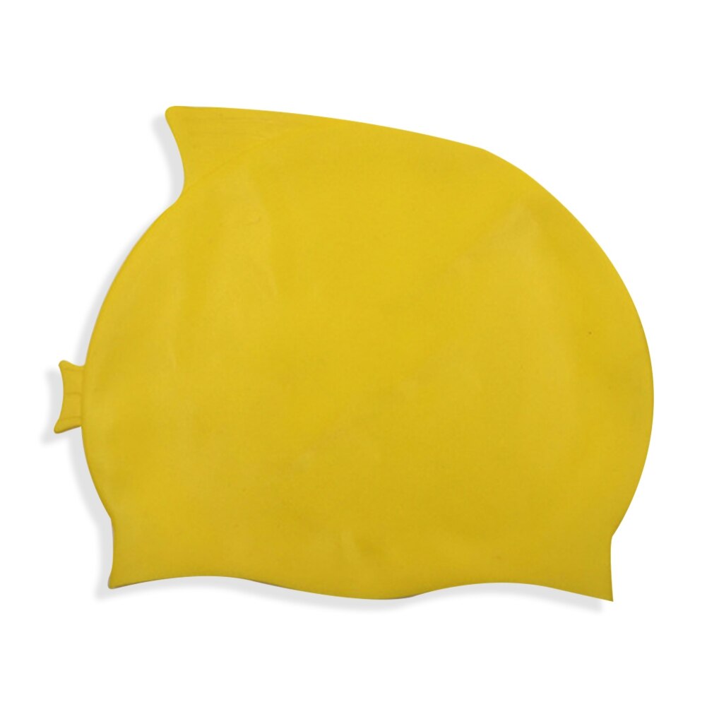 Pure Silicone Ear Protection Swimming Cap Children's Swimming Pool Cap Swimming Cap: Y