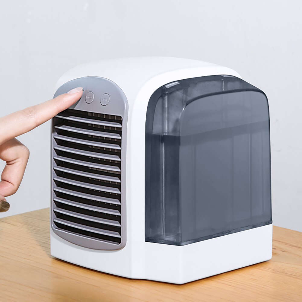 Portable Mini Vehicle Heat insulation box Air Conditioner USB Mute Office Home Cooling Fan Cooler Humidifier