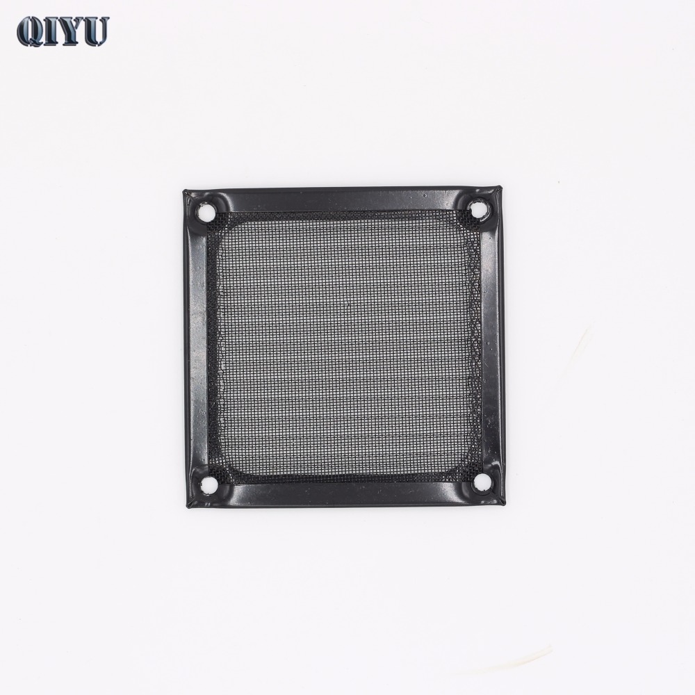 Metal dust filter, 8 cm PC computer chassis cooling fan dust,S80-MF Black Aluminum mesh,8025 8038 fan grill