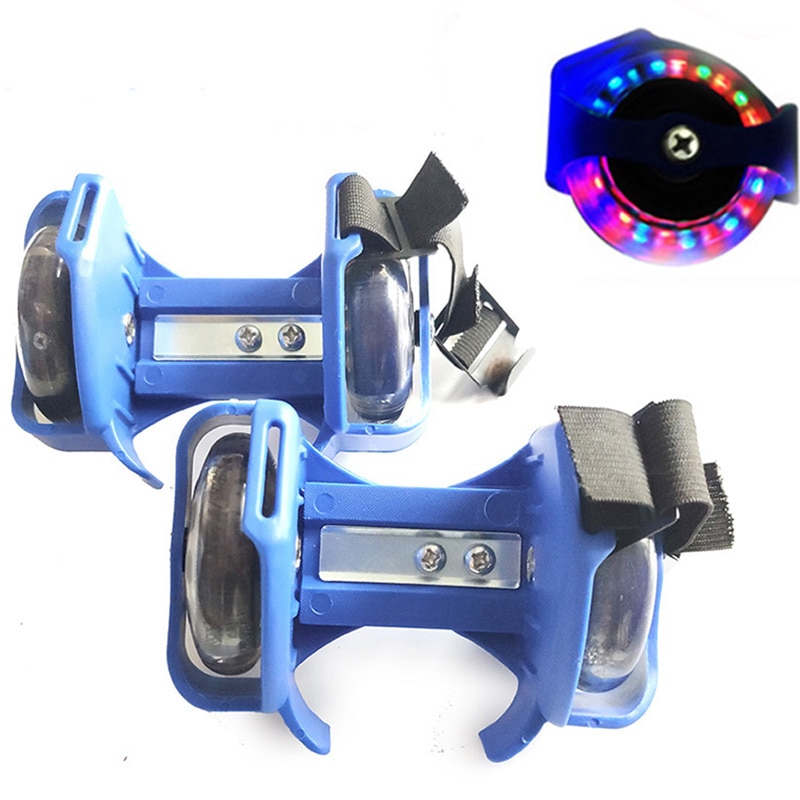 Flashing Roller Skating Shoes Small Whirlwind Pulley Flash Wheel heel Roller Skates Sports Rollerskate Shoes for Kids