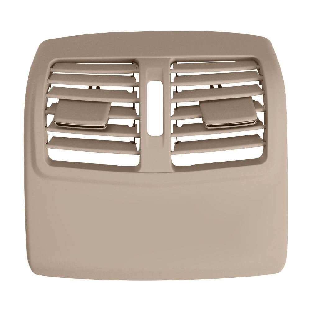 Couvercle de Grille de Grille d'aération de sortie d'air frais de Console centrale arrière pour Mercedes Benz classe E W212 ivoire gris Beige Camel Bla: Camel	