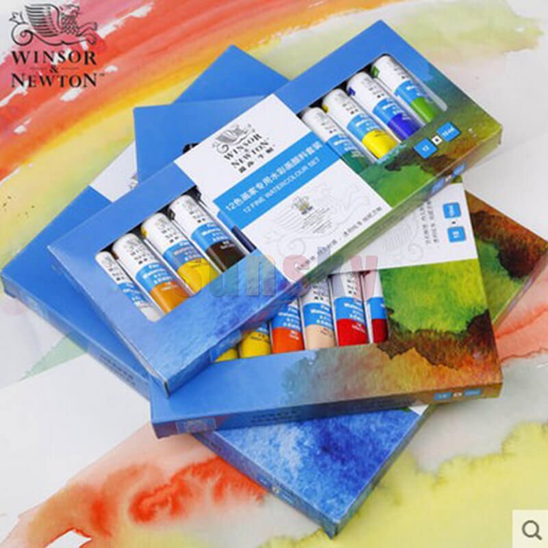 Kit De Peinture Aquarelle Portable – Coffret Cœur – Lavable, Sans Danger, Pour Enfants Et Adultes
