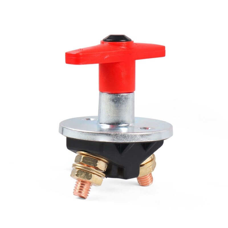 1500VAC Fixed Key Battery Isolator Cut Off Kill Switch 12V / 24V Heavy Duty Electrical Switch for Auto Truck Boat