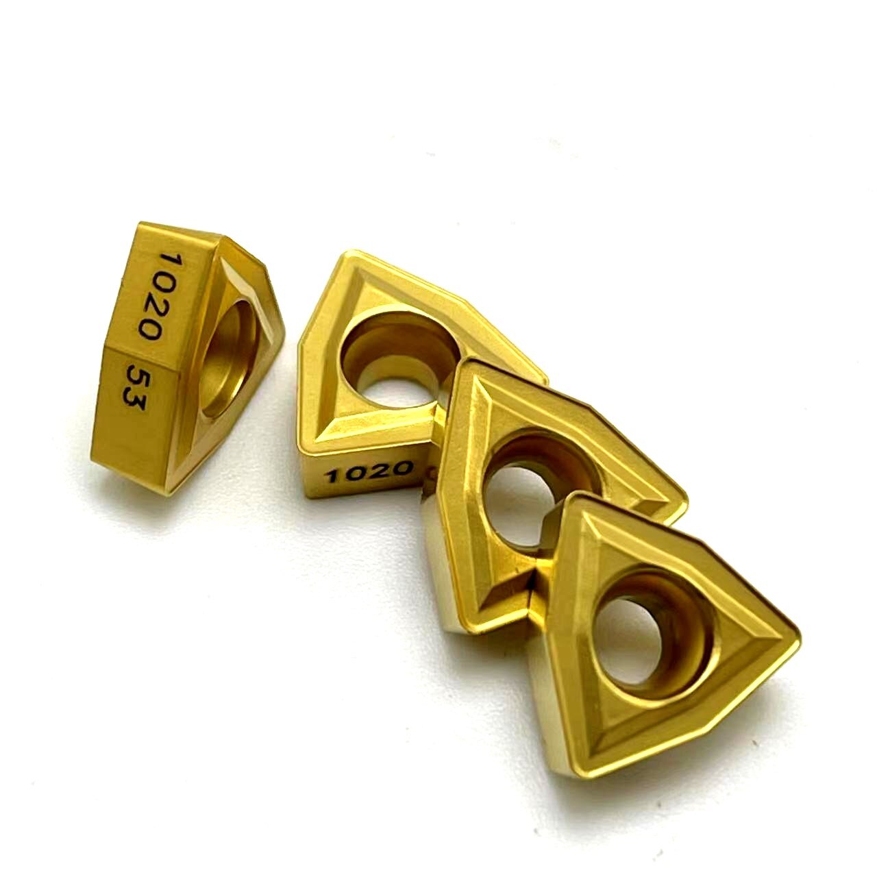 10 stuks wcmx 06 t 308 r-53 1020 speciaal blad voor snelle u-boor hardmetalen blad metaaldraaigereedschap snijgereedschap wcmx 06 t 308 u- boor