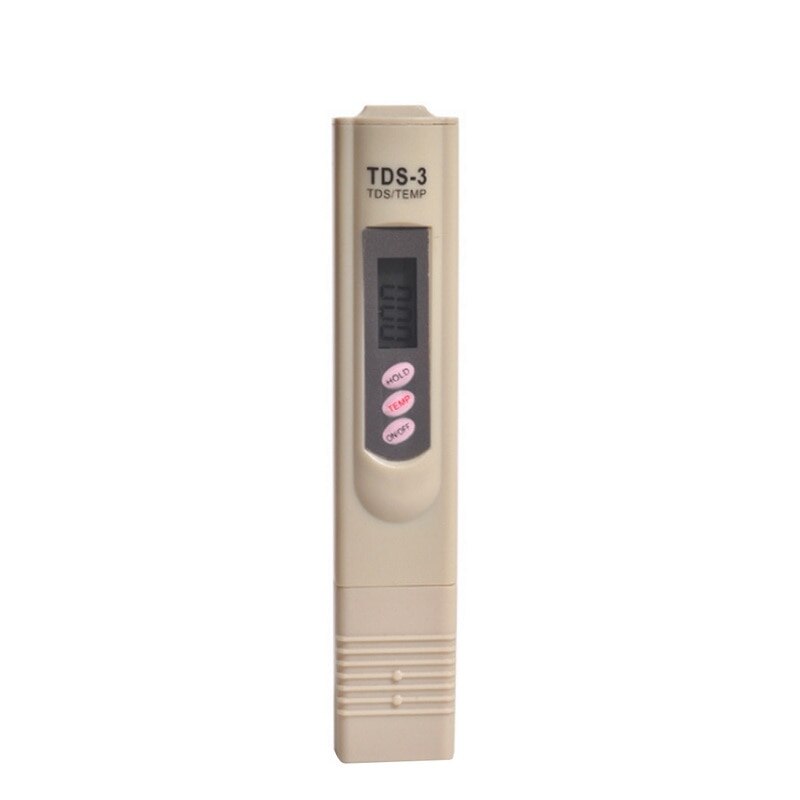 Digital PH Protable LCD Meter Pen of Tester Accuracy 0.01 Aquarium Pool Water Wine Urine Automatic Calibration Measuring: Beige
