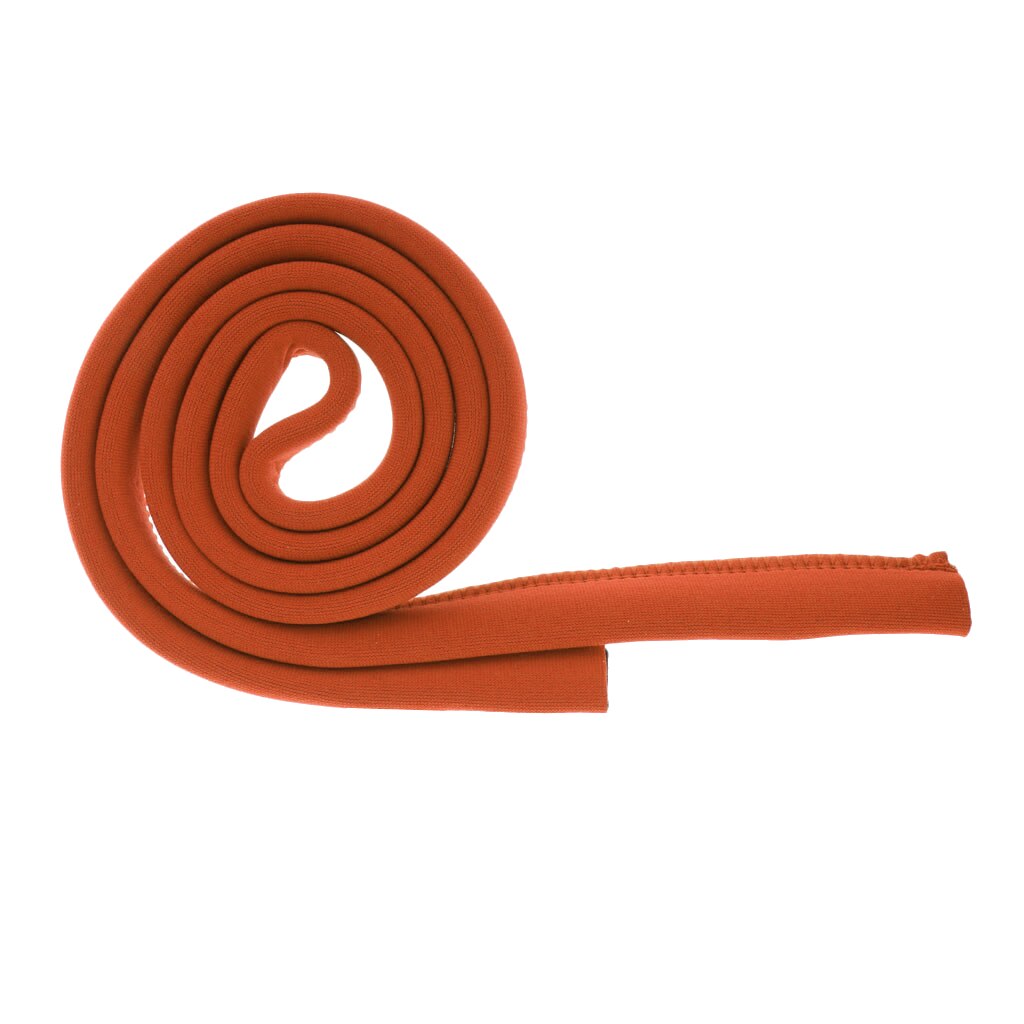 120cm Hydration Pack Water Bladder Drink Tube Neoprene Insulated Hose Cover Sleeve for Hiking Camping Outdoor: Orange