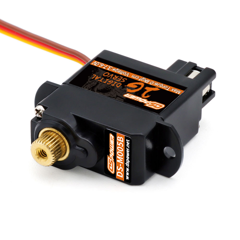 DSpower 2g motor Servo Metal Gear Mini micro Servos para aviones de coche RC helicóptero de ala fija RC coche barco conducto avión Robot