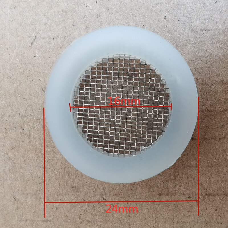 Junta de red de filtro de ducha, junta de manguera de junta tórica de 1/2/3/4 pulgadas, rosca plana, Conector de boquilla de ducha, arandela de grifo, 20 Uds.: 3-4inch white