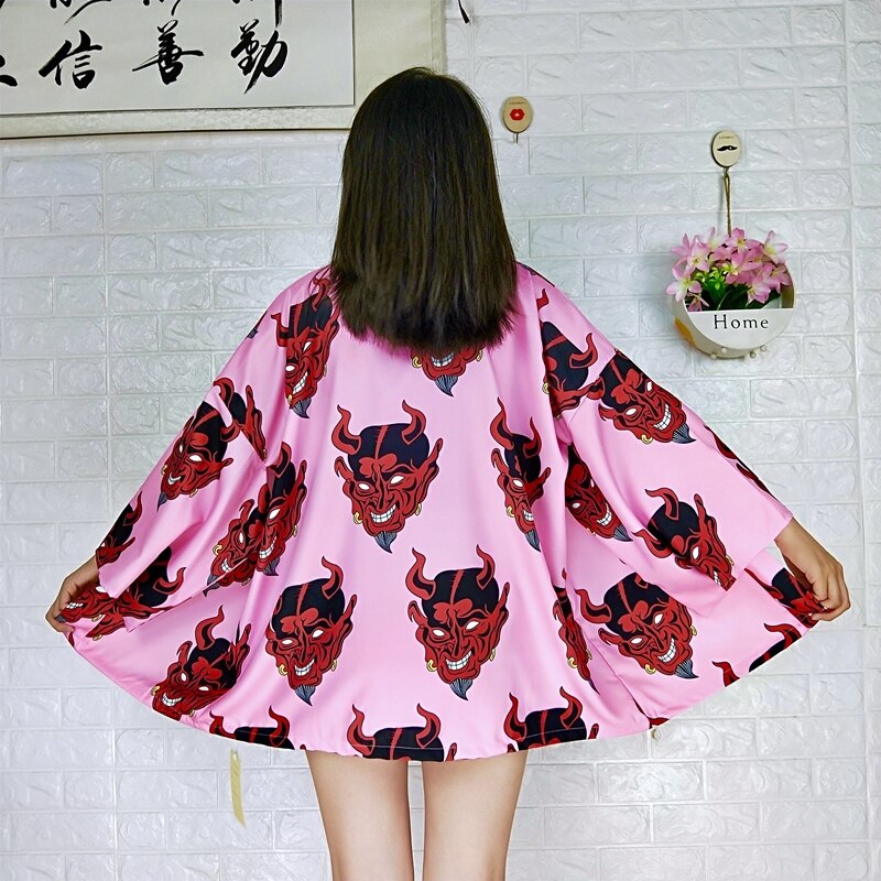 Japanse kimono dames yukata vrouwelijke kimono cardigan strand harajuku japanse streetwear dames kimono haori obi japanse 11297: 2