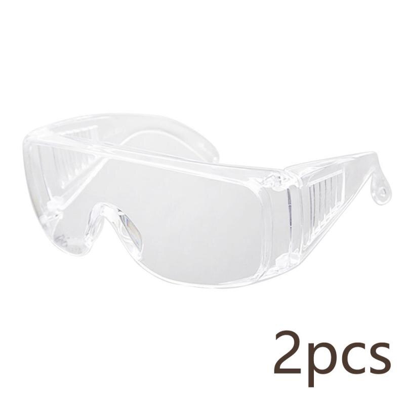 Safety Goggles Eye Gafas Proteccion Riding Eyewear Vented Glasses Work Lab Sand Safety Goggles Security Supplies: 2pcs type 1