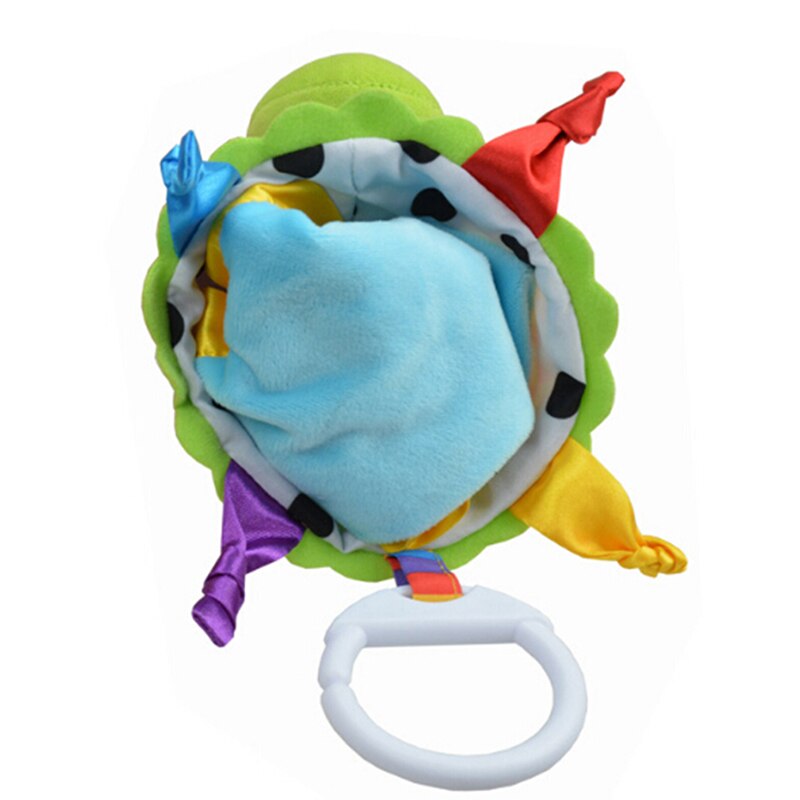 Schildkröte Lagerung Komfort Beschwichtigen Handtuch Tier Baby Spielzeug Kleinkind Infant Kinder Baumwolle Stoff Erkennen Frühen Bildung Rattle