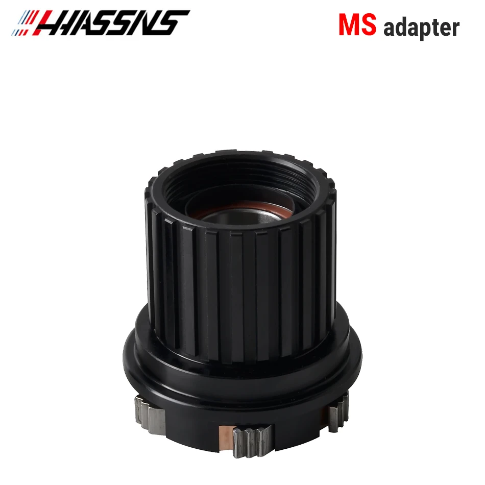 HASSNS PRO7 Mtb Cube XD MS Micro Spline Adapter Freehub QR/THRU Cap 8/9/10/11/12 Speed Bushing