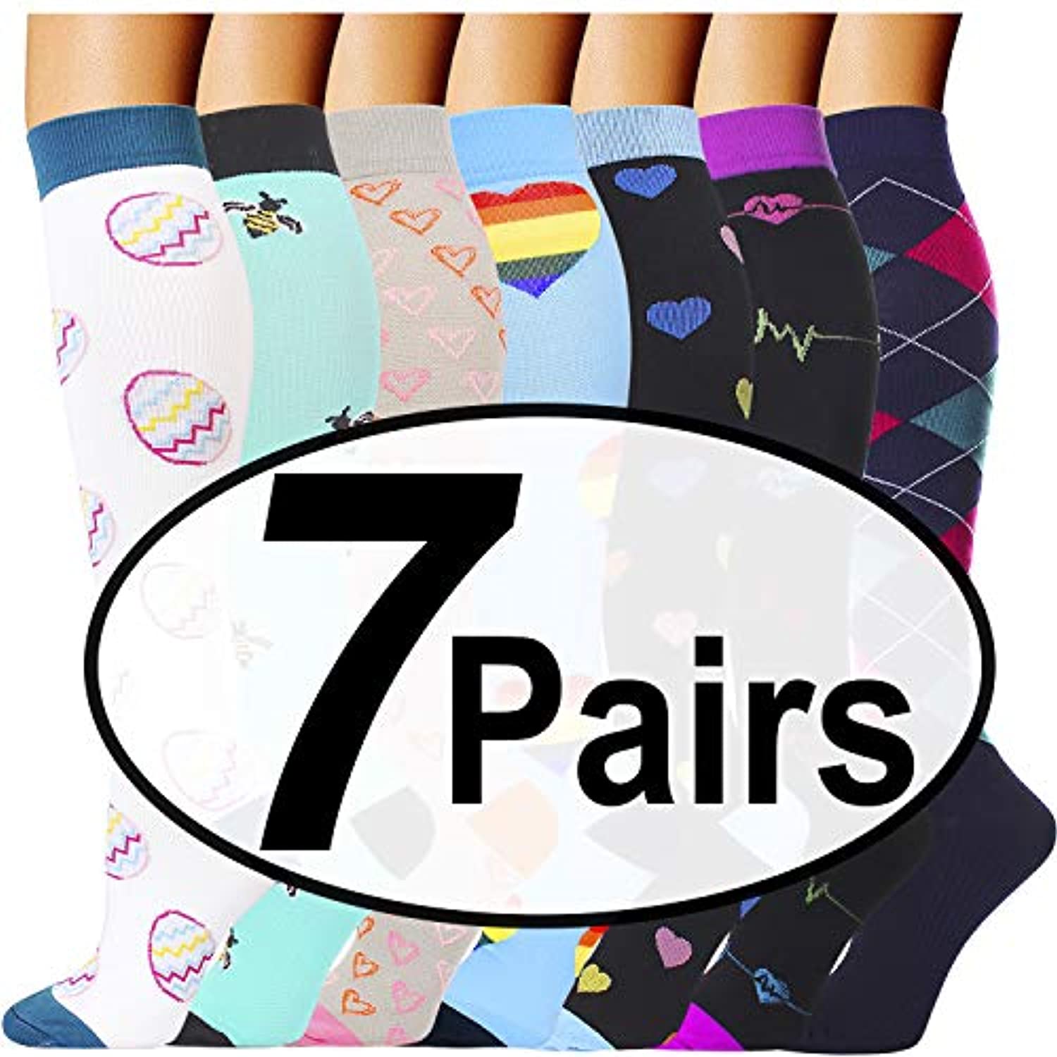 Compression Stockings Golf Football Socks Outdoor Sport Football Socks Soccer Compression Sock: B / S M
