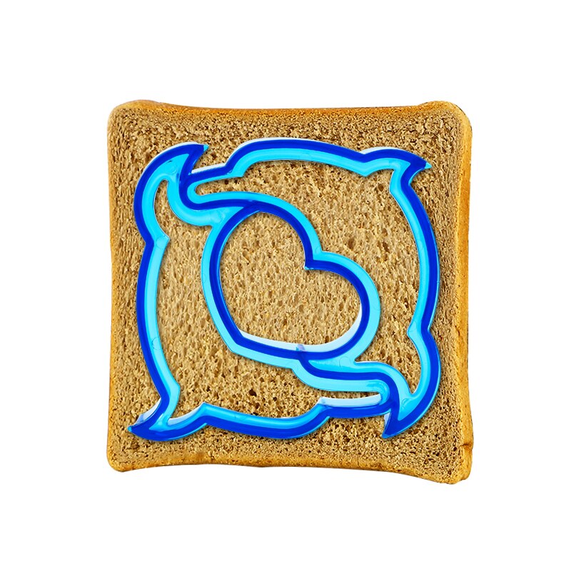 Sandwich Knife Cutting Bread Plastic Mold Baking Kids Lunch Knife Kitchen Accessories