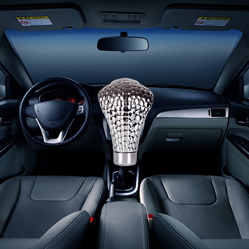 Auto Manual Pookknop Stick Shifter Lever Knop Auto Vervangende Onderdelen Handgeschakelde Transmissies Universele Cobra Slang Hoofd