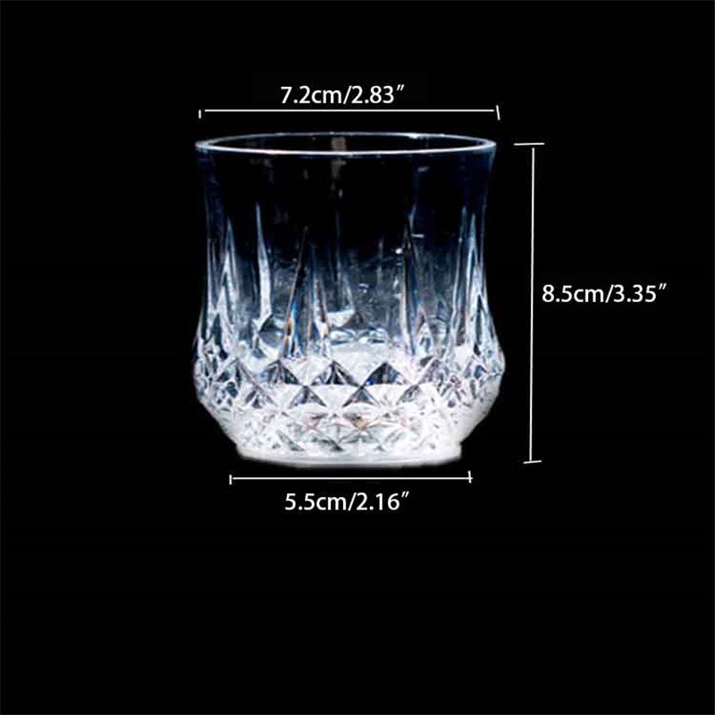 Colorful Beer Bar LED Glow Light Cup Party Flashing Mug Whisky Shot Drink Pineapple Cups Night Cup Halloween