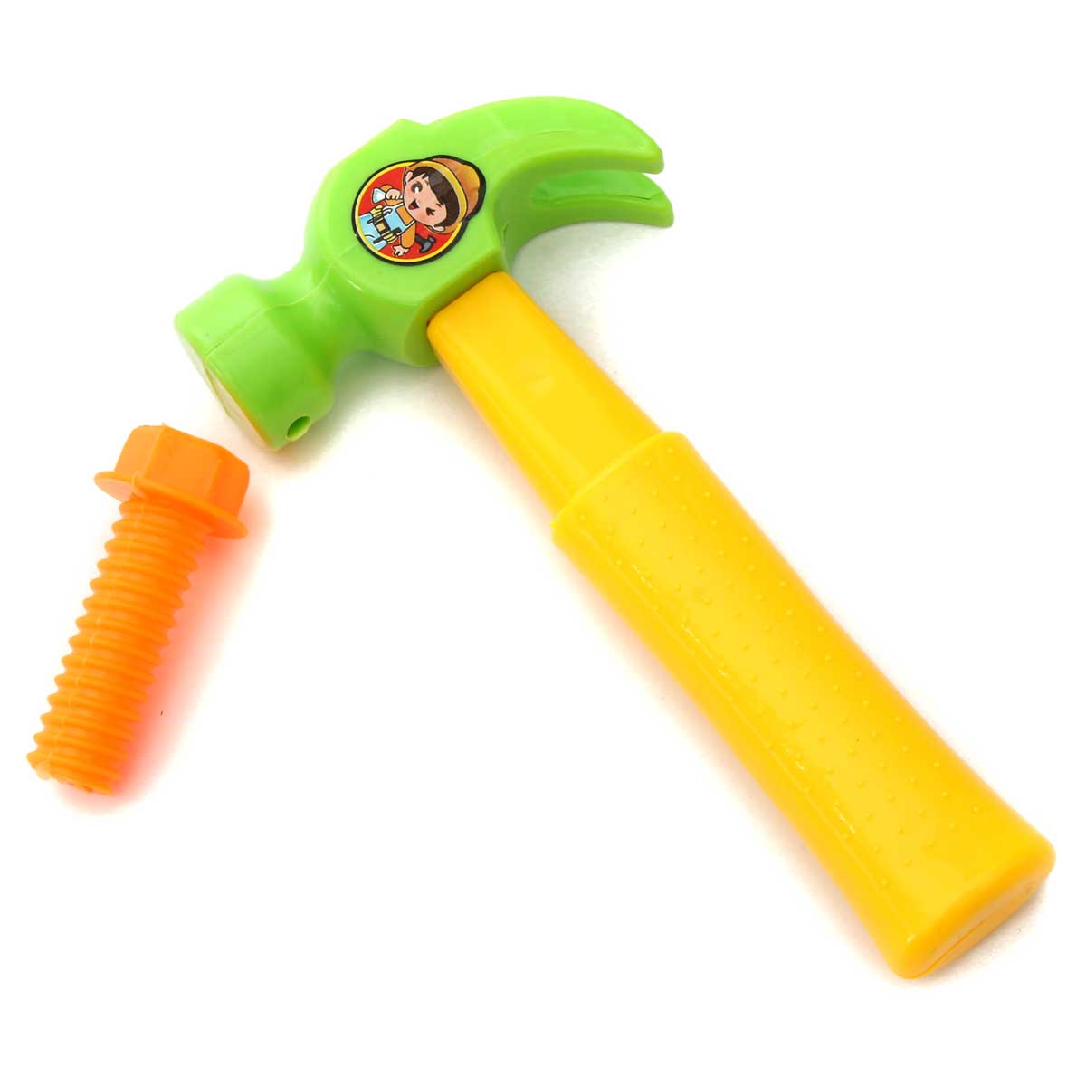 1 ensemble en plastique Simulation réparation outils jouets ensemble semblant jouer jeu jouet clé marteau vis outils Kit pour enfants jouet