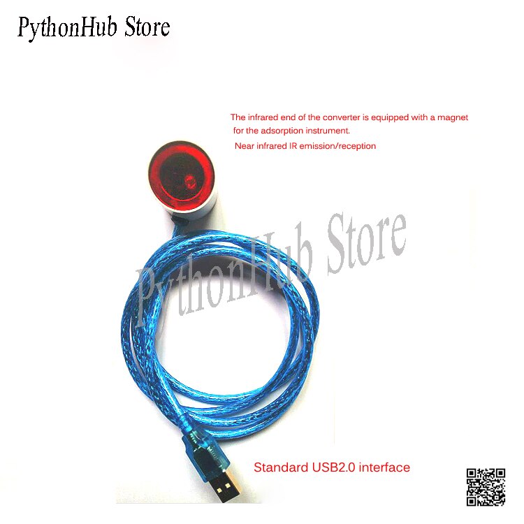 USB to Near Infrared IR Converter Industrial Infrared Converter IEC62056/ IEC1107/DLMS