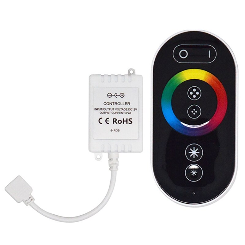 Led Lamp Controller Rf Volledige Druk Afstandsbediening Rgb Lamp Met Light String Dimmen Controller: Default Title