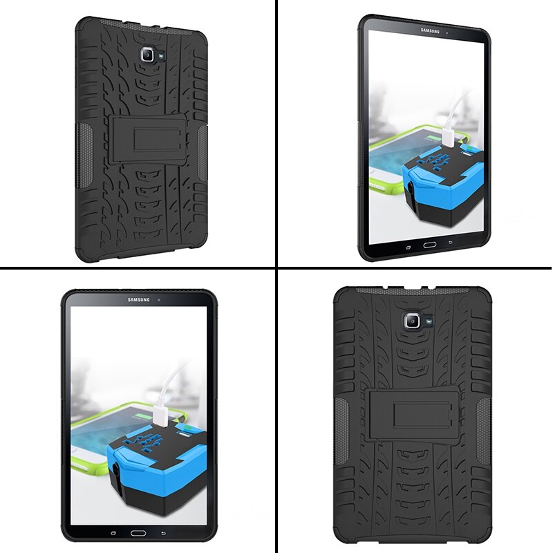 Coque pour Samsung galaxy Tab A6 SM-T580 TAB A SM-T585, étui en TPU + PC pour tablette T580, 10.1,