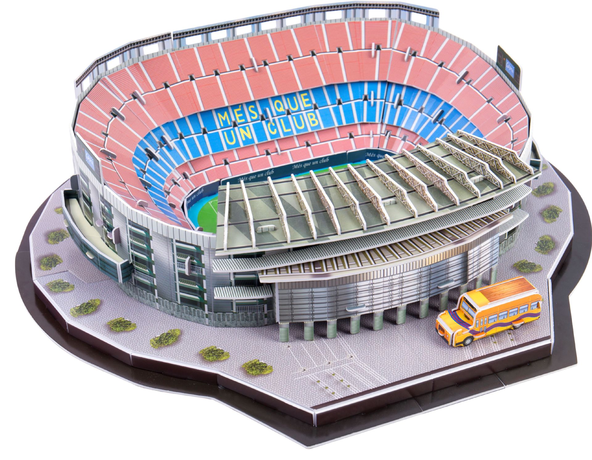 3D Puzzle World Soccer Stadium European Soccer Club Competition Football Game Assemble Architecture Model Children's Puzzle Toy: NO 3