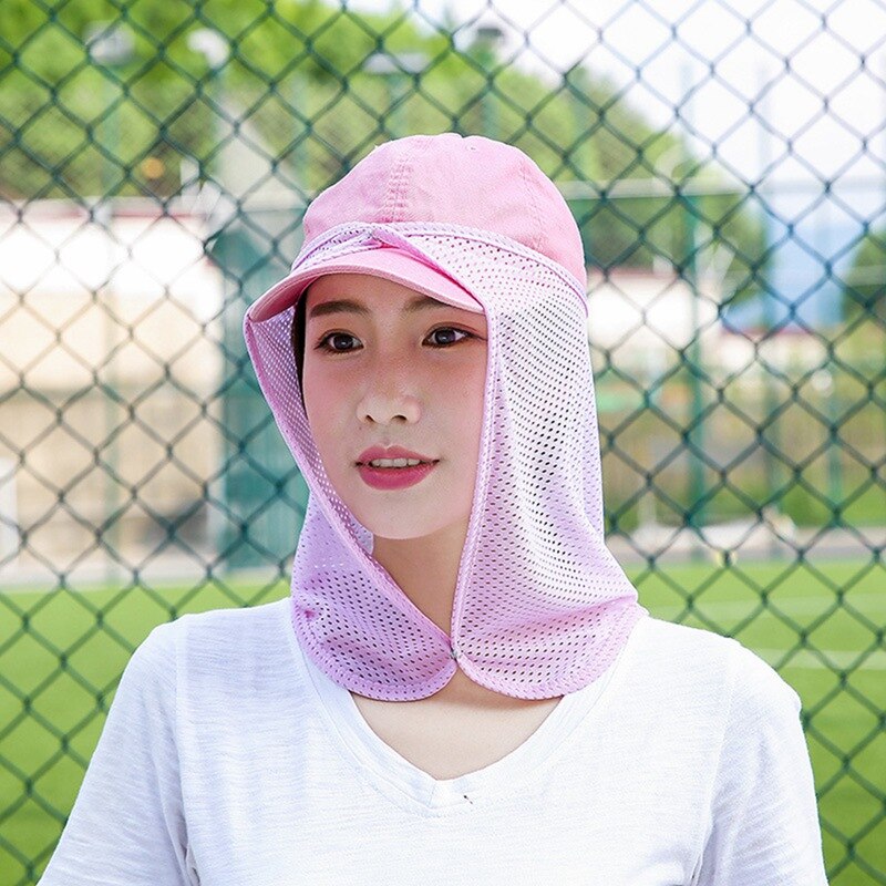 Rete di Poliestere della Falda Del Cappello parasole Ombra Attachment  Copricapo Sport Escursioni di Pesca Migliore Qualità Cappuccio di  Protezione UV Del Sole Maschera – Grandado