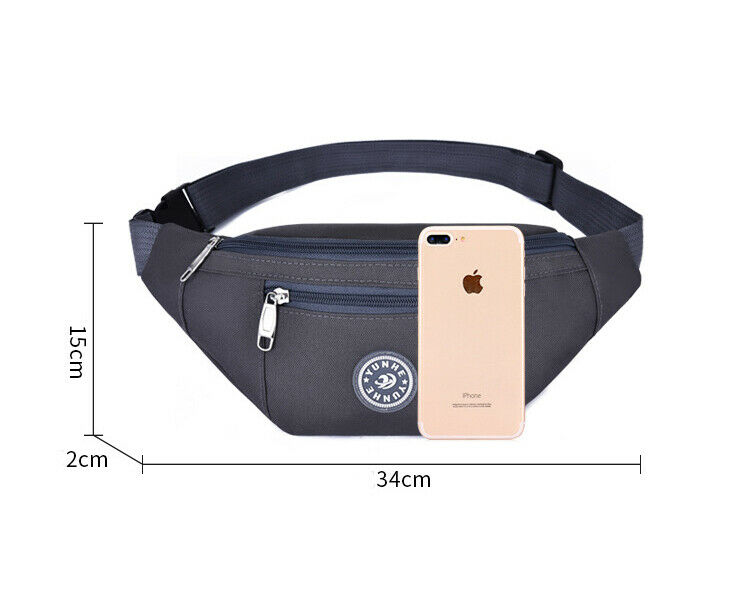 Riñonera a la para ciclismo en 4 colores, para hombre y mujer, riñonera de viaje, cartera deportiva
