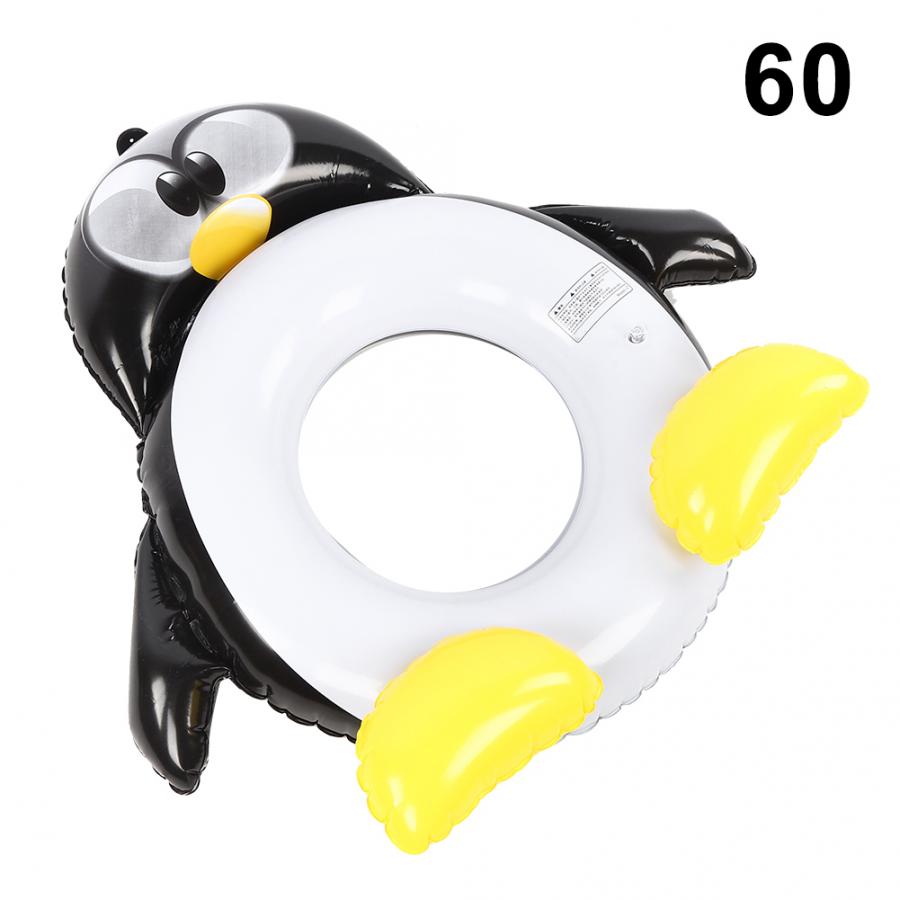 Kid Swimming Ring 60/70cm Inflatable Swimming Ring Summer Children Animal Shape Swim Ring Inflatable Pool Float Circle