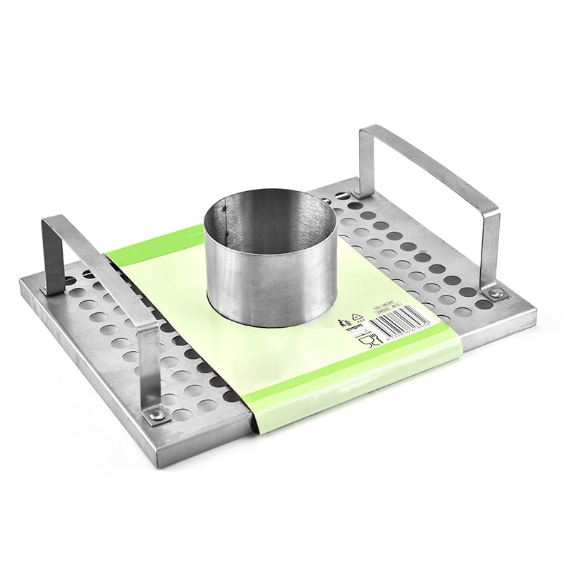 8.78inch Turkey Roasting Rack Beer Can Chicken Roaster Rack Stainless Steel BBQ Roasting Holder Grill Tools for Outdoors Camping