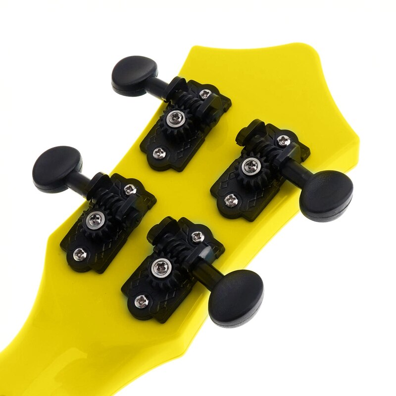 21 tommer akustisk ukulele uke 4 strenge hawaii guitar guitar instrument til børn og musik begynder gul