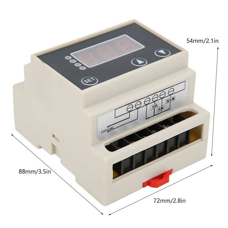 5A Solar Water Heater Thermostat Digital Temperature Controller 220V For Cooling And Heating Incubators