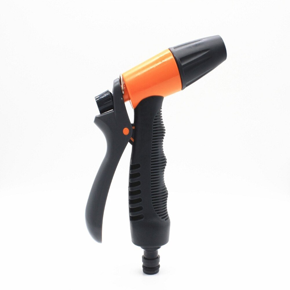 Garden cleaner high power high pressure car and hose nozzle cleaner spray gun soft handle plastic garden sprinkler nozzle set: B