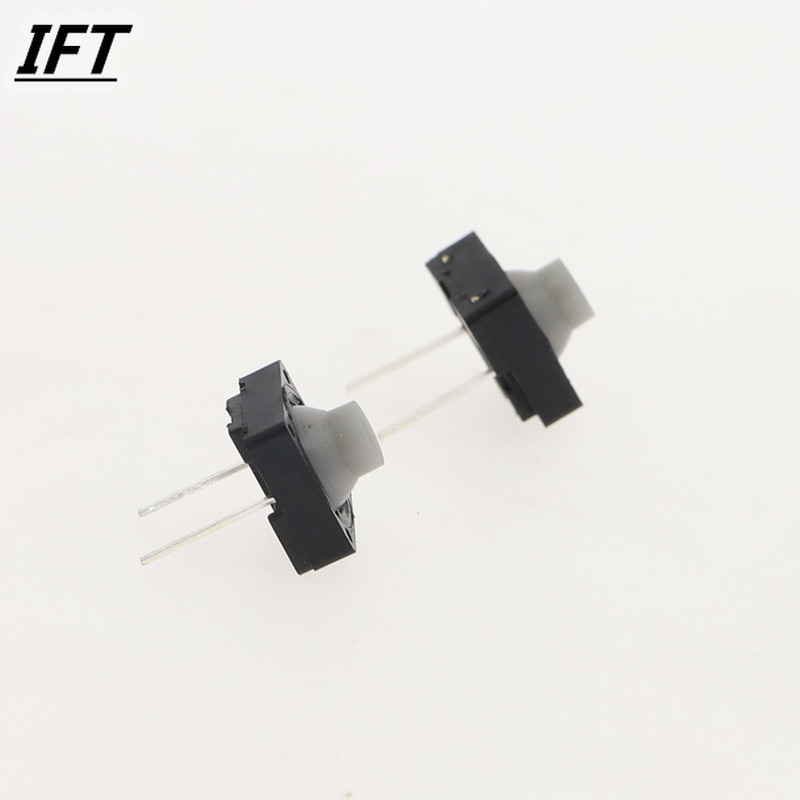 50 stk/parti gratis indkøb 8*8*5.5mm 2 ben  g77 ledende silikone lydløs taktil takt tryk knap mikro switch selv-nulstilling