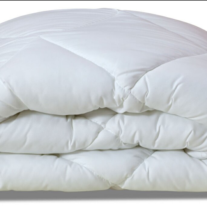 HOMESCAPES Comfortabel dekbed met eendendons voor een bed van 105 cm met een dichtheid van 550 g/m²